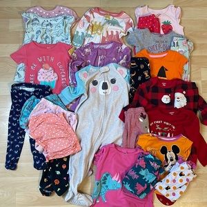 Carters & Cat Jack 18 months sleepwear